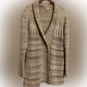 Coldwater Creek sweater beautiful woven design in very good preloved condition